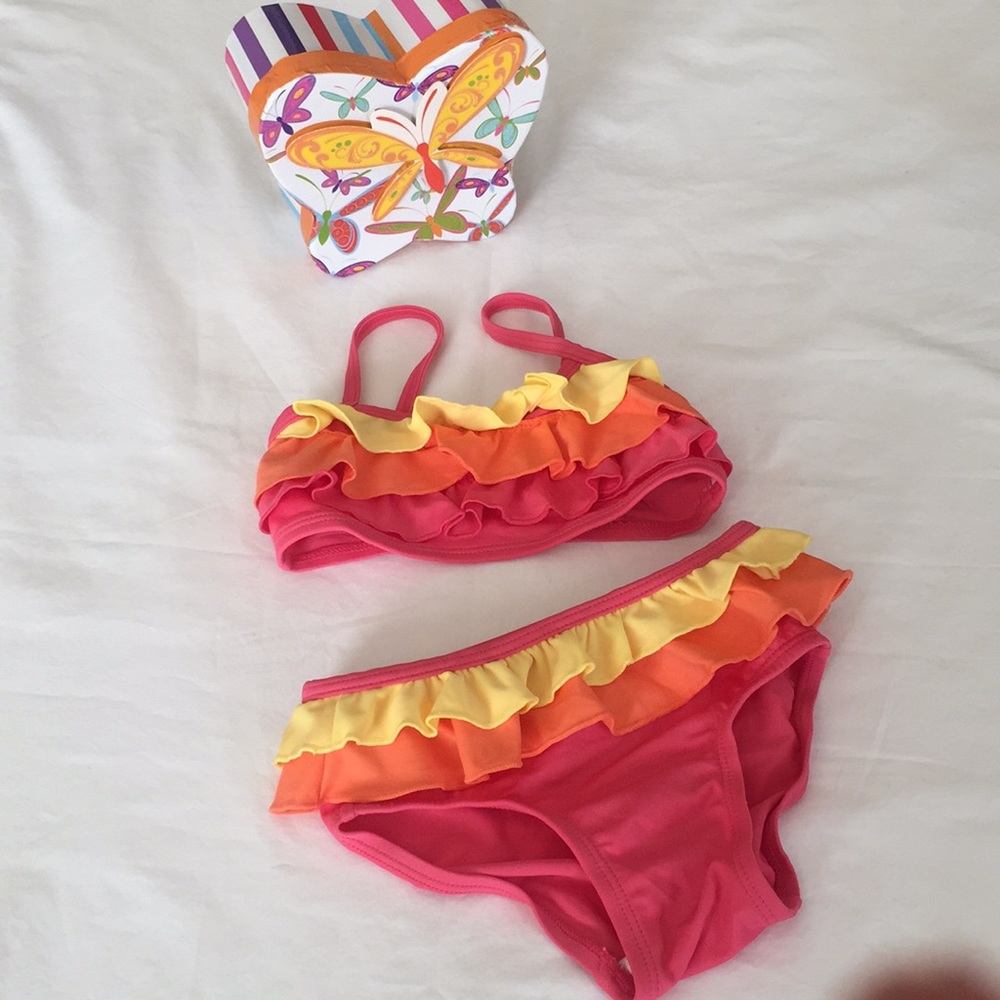 babyGap Ruffled Bikini